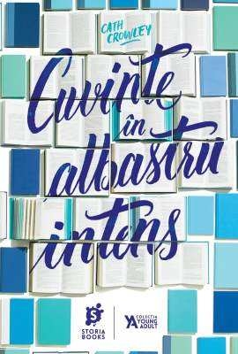 Coperta: Cuvinte in albastru intens