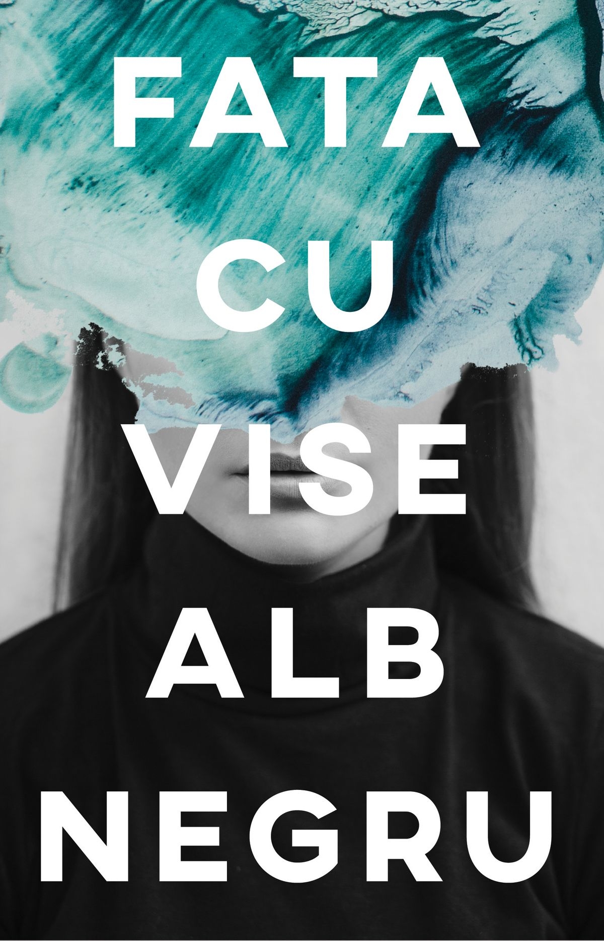 Coperta: Fata cu vise alb negru