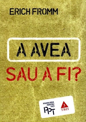 Coperta: A avea sau a fi