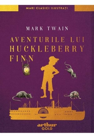 Coperta: Aventurile lui Huckleberry Finn