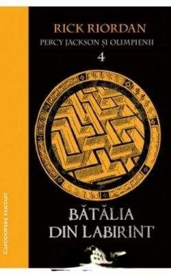 Coperta: Percy Jackson Și Olimpienii 4: Bătălia Din Labirint