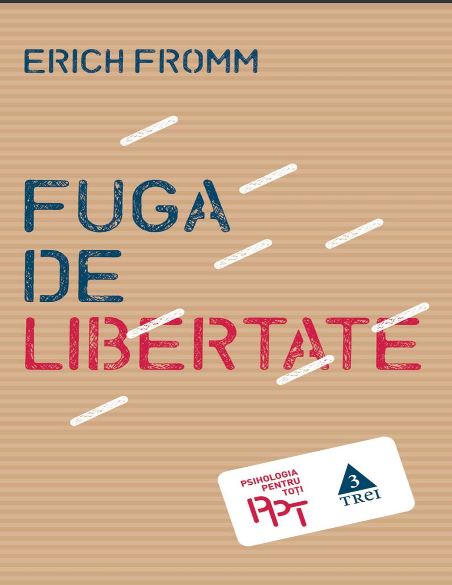 Coperta: Fuga de libertate