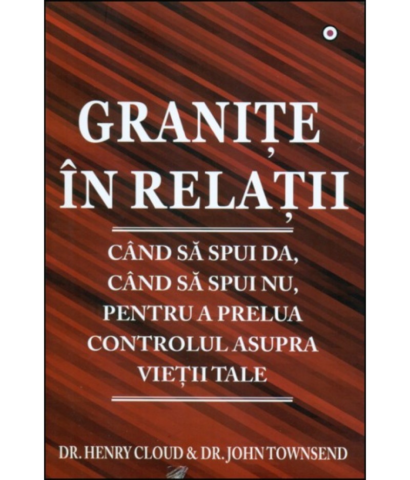 Coperta: Graniţe în relaţii