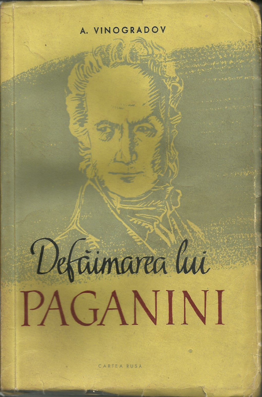Coperta: Defăimarea lui Paganini