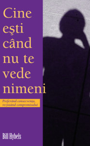 Coperta: Cine ești când nu te vede nimeni