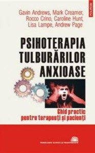 Coperta: Psihoterapia tulburărilor anxioase